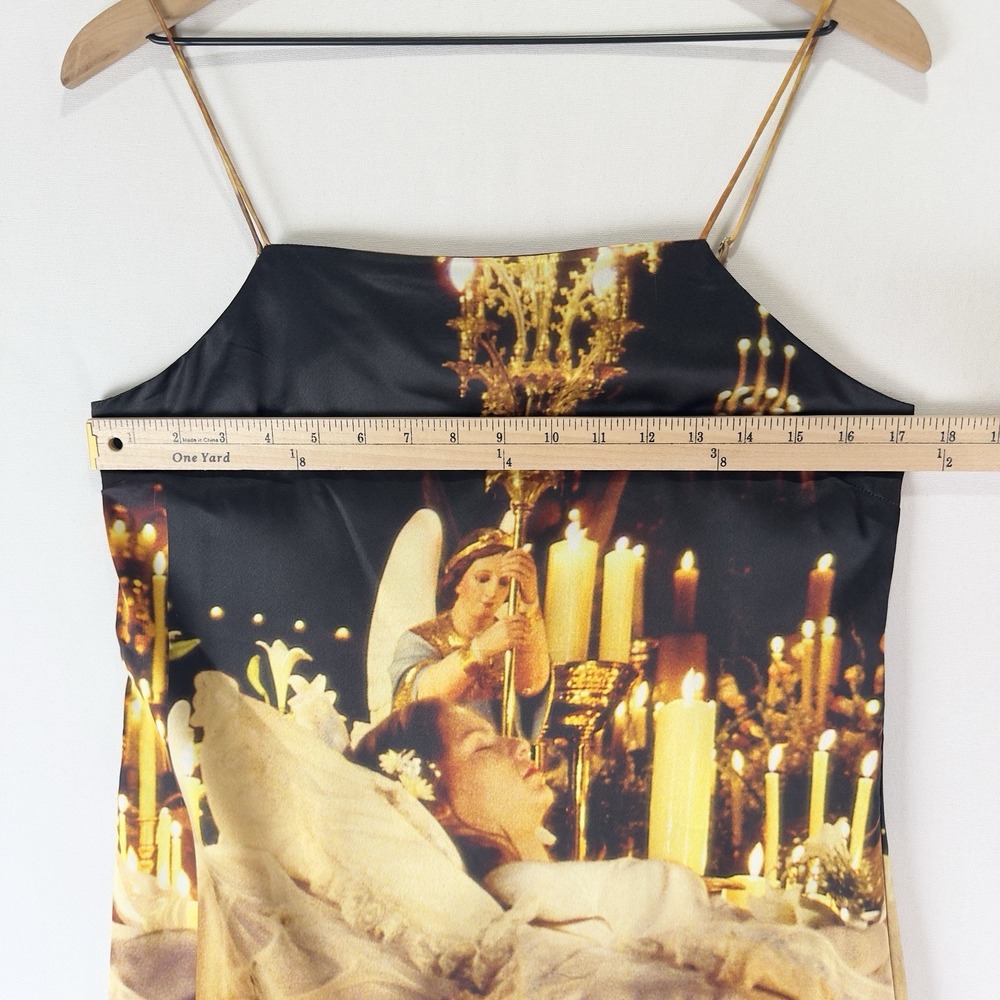 Forever‎ 21 x Romeo & Juliet Dress Womens M Slip Dress Romantic Gothic 90s Y2K - Picture 12 of 14